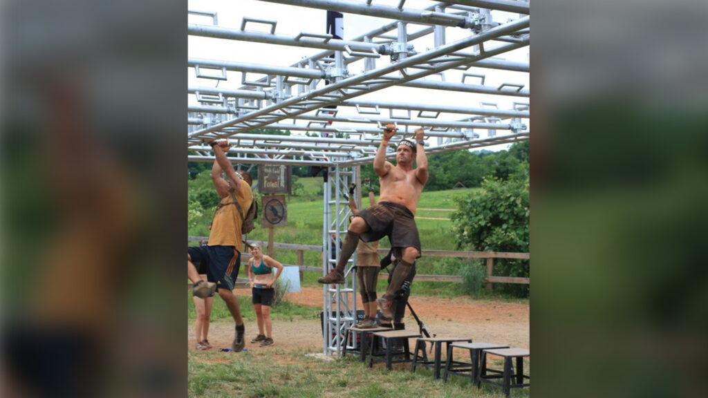 Dave Whichard during a Spartan Race
